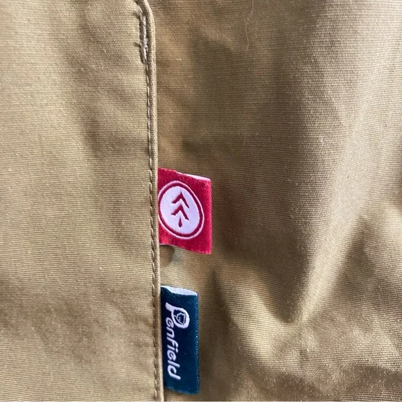 Penfield ANORAK Windbreaker Hooded Jacket Hooded Men’s  XS Red Green Trail Crew - Picture 9 of 16